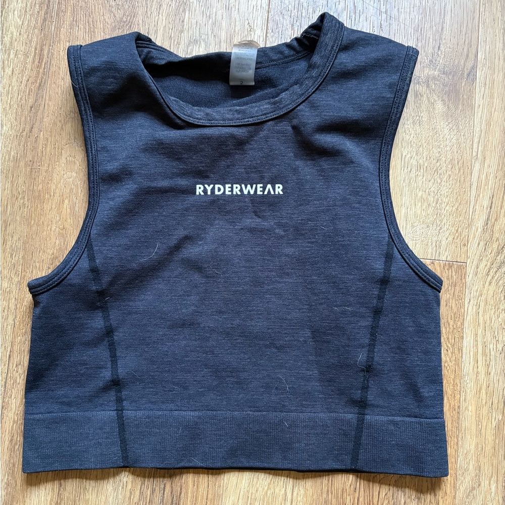 Ryderwear Charcoal Sleeveless Top
